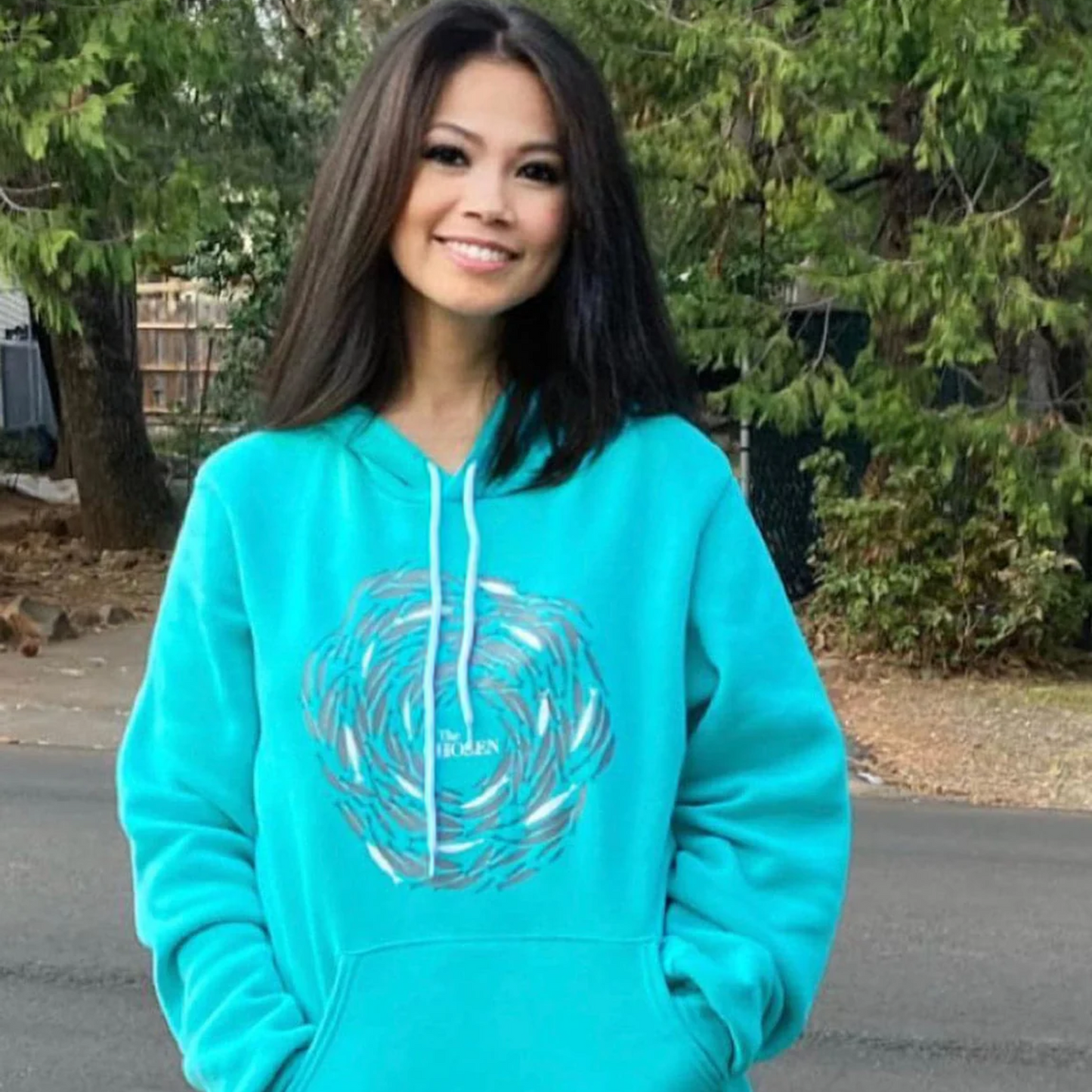 Against The Current Chosen Hoodie - Teal