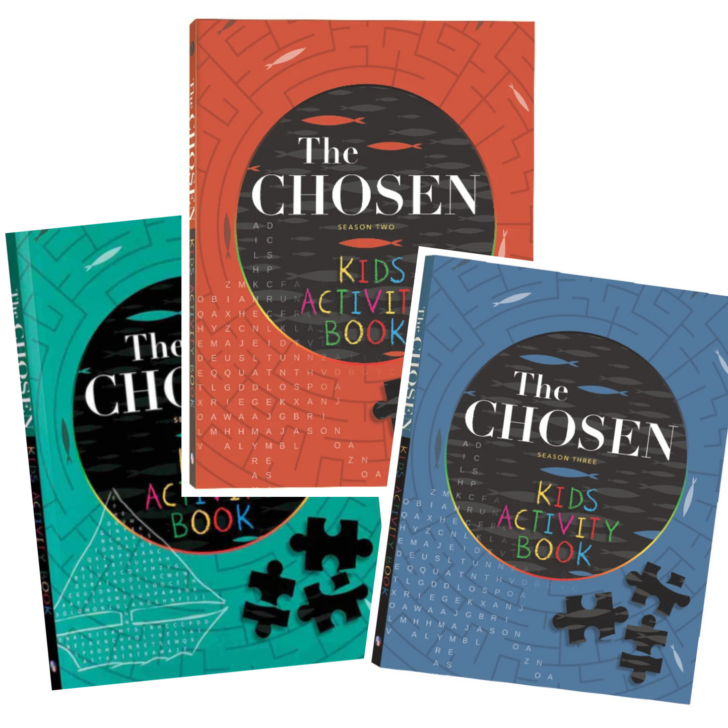 The Chosen Kids Activity Books (1,2 & 3) Paperback
