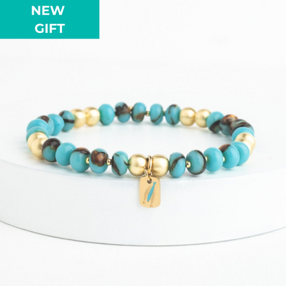 5 & 2 Bracelet - Gold