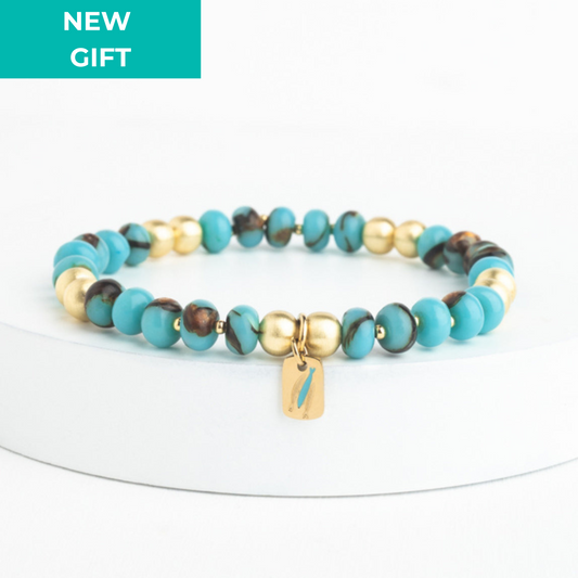 5 & 2 Bracelet - Gold