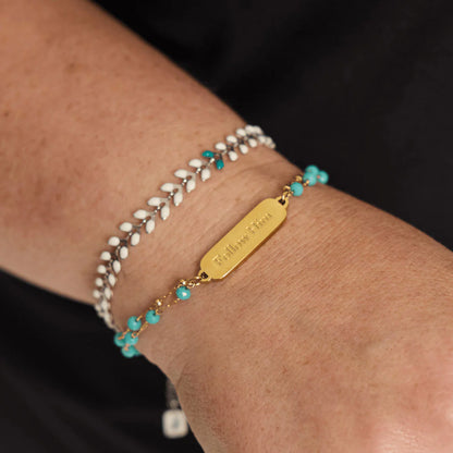 Follow Him Bracelet Gold