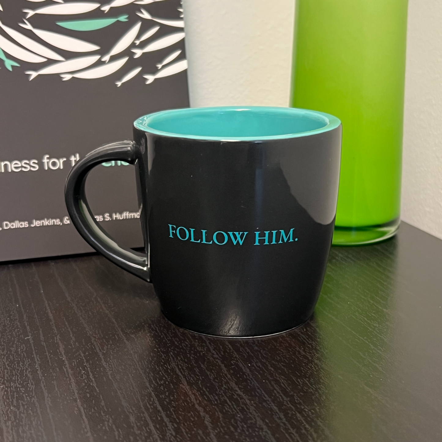 Follow Him Mug