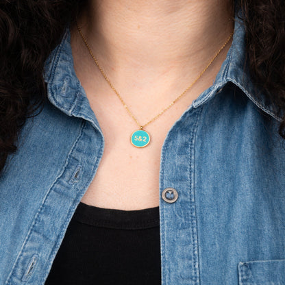 Hebrew 5 & 2 Necklace - Gold