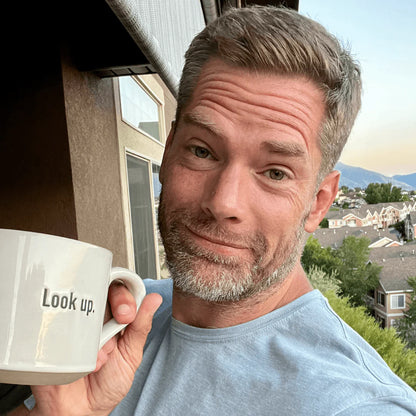 Look Up Stoneware Mug