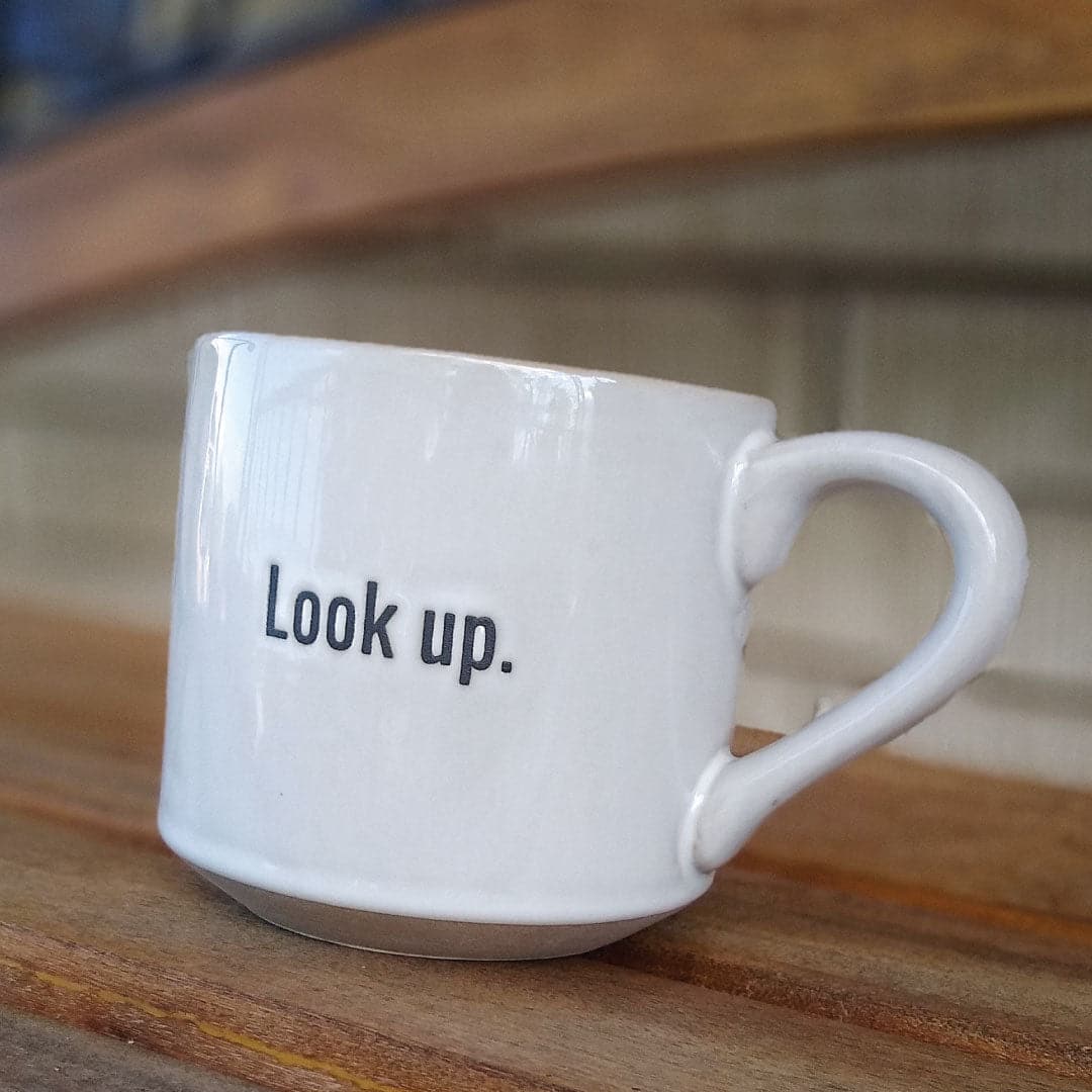 Look Up Stoneware Mug