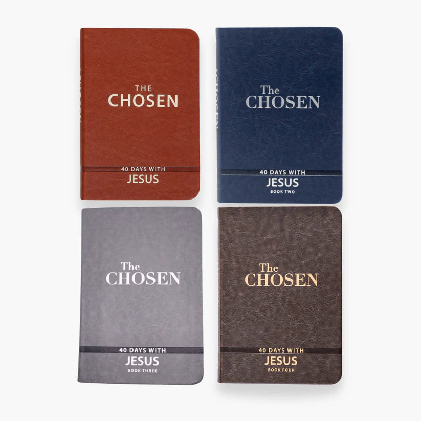 The Chosen : Devotional Books 1-4 - 40 Days With Jesus (Imitation Leather)
