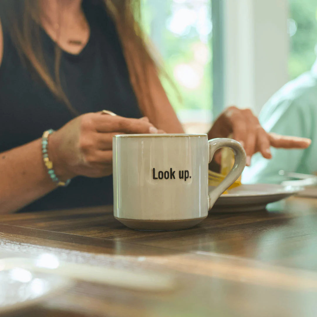 Look Up Stoneware Mug